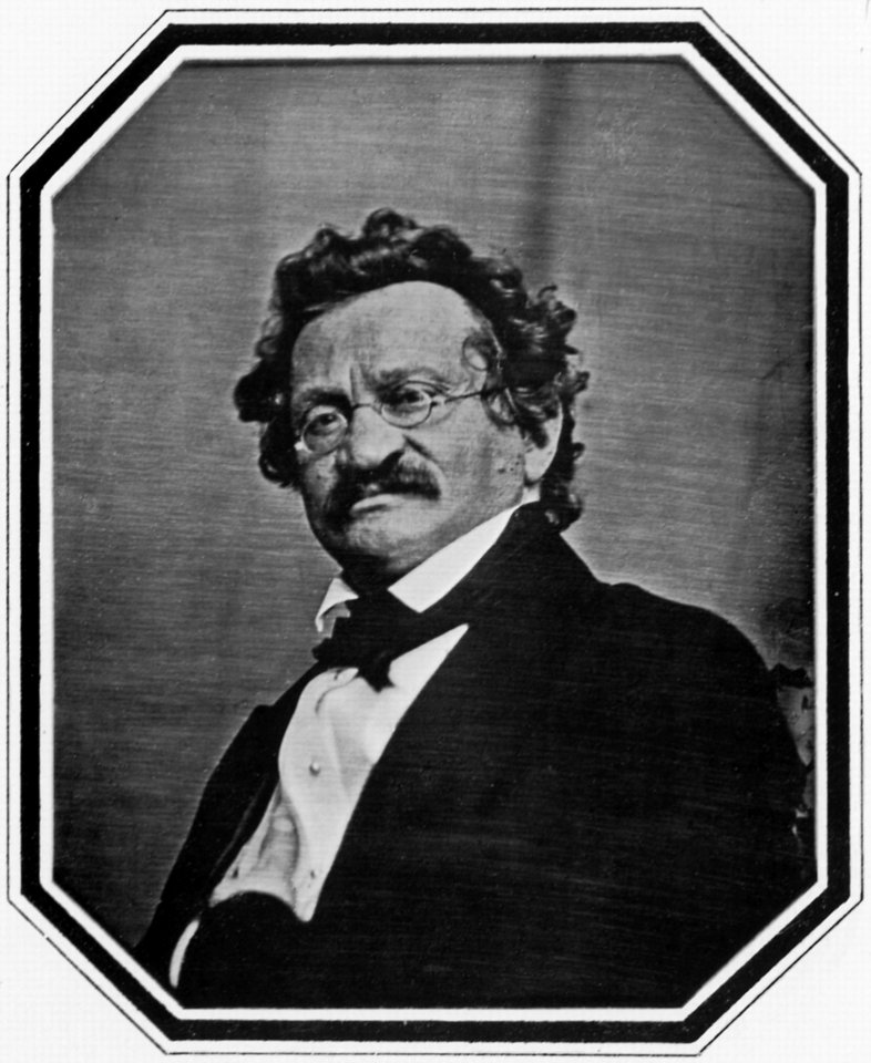 Stelzner, Carl Ferdinand - Moritz Gottlieb Saphir, Schriftsteller und Humorist (Zeno Fotografie)