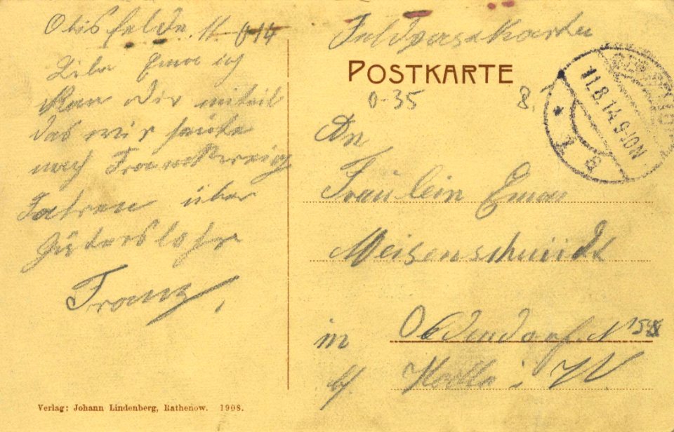 Stendal, Sachsen-Anhalt - Dom (2) (back) (Zeno Ansichtskarten)