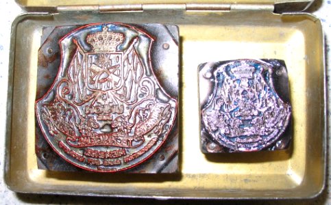 Stempel belgischer Kürschnervereinigungen (2)