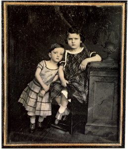 Stelzner, Carl Ferdinand - Die Söhne Alfred (1853-1906), und Bruno Stelzner (1851-1874) (Zeno Fotografie)