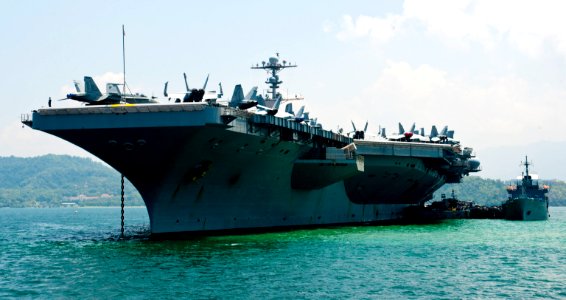 Stennis Strike Group departs Malaysia 121001-N-OY799-019
