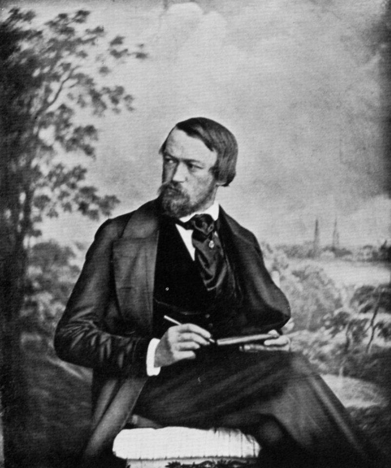 Stelzner, Carl Ferdinand - Otto Speckter, Maler und Lithograph in Hamburg (Zeno Fotografie)