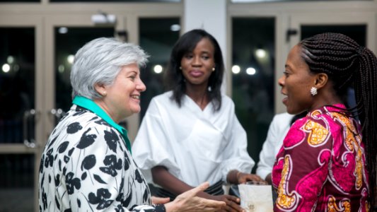 Stephanie S. Sullivan hosted YALI MWF 2019 Departure Reception 05