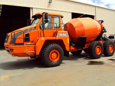 Mechanical engineering concrete mixer truck tanker