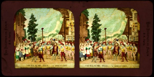 Stereokort, Guillaume Tell 8, L'arrestation - SMV - S157b