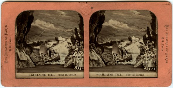Stereokort, Guillaume Tell 11, Mort de Gesler - SMV - S160a