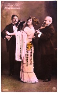 Sterelisky Fedák Sári mint Ilona és a cigányok 1910