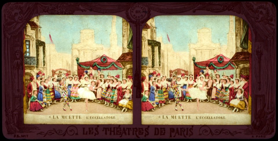 Stereokort, La muette de Portici 6, L'uccellatore - SMV - S131b