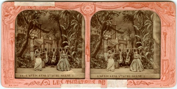 Stereokort, L'Africaine 11, acte V, scène I - SMV - S11a