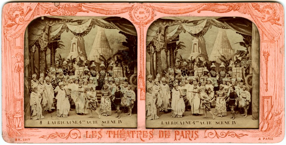 Stereokort, L'Africaine 8, acte IV, scène IV - SMV - S8a