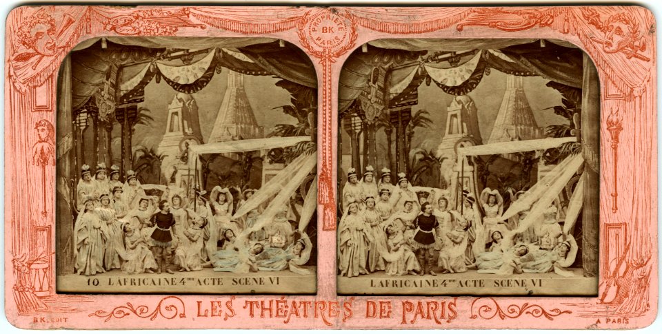 Stereokort, L'Africaine 10, acte IV, scène VI - SMV - S10a