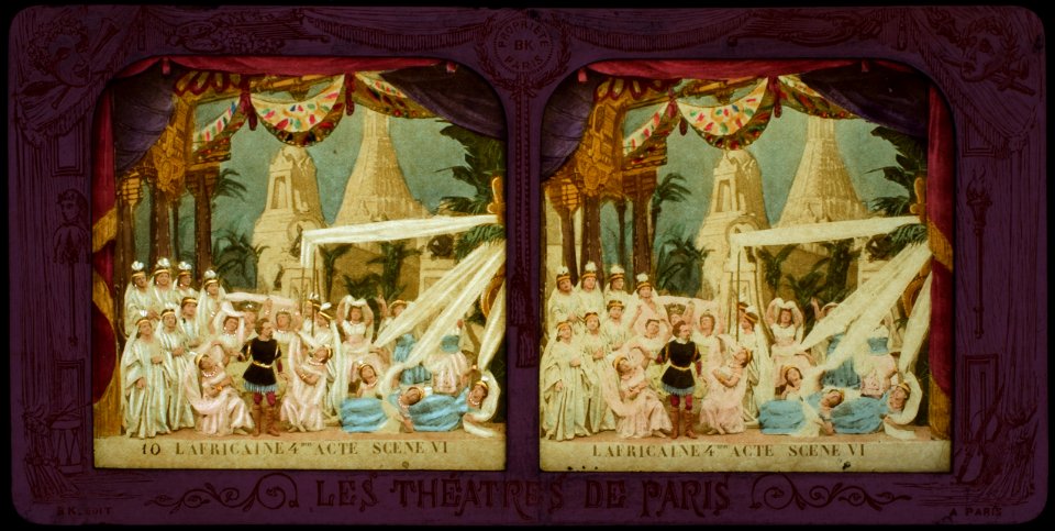 Stereokort, L'Africaine 10, acte IV, scène VI - SMV - S10b