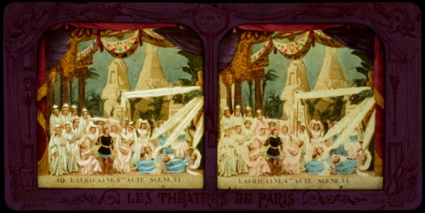Stereokort, L'Africaine 10, acte IV, scène VI - SMV - S10b