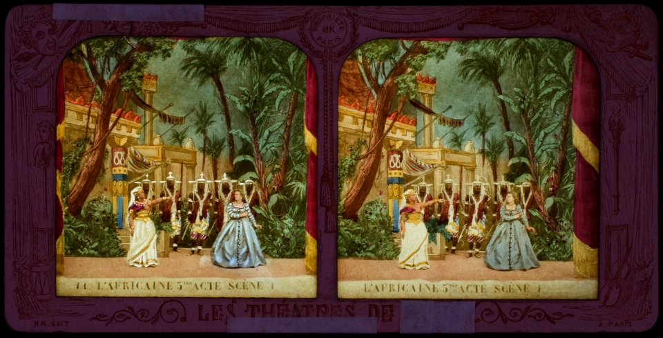 Stereokort, L'Africaine 11, acte V, scène I - SMV - S11b