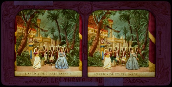 Stereokort, L'Africaine 11, acte V, scène I - SMV - S11b