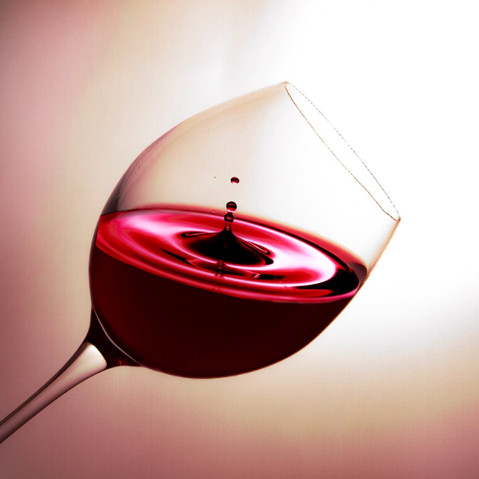 Red wine drink liquid