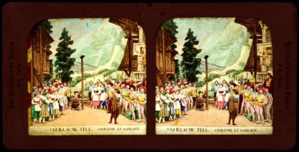 Stereokort, Guillaume Tell 9, Stoïcisme et barbarie - SMV - S158b