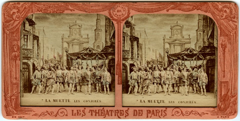 Stereokort, La muette de Portici 7, Les conjurés - SMV - S132a