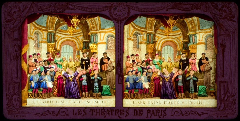 Stereokort, L'Africaine 1, acte I, scène III - SMV - S1b