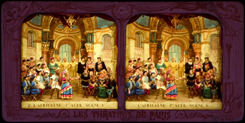 Stereokort, L'Africaine 2, acte I, scène V - SMV - S2b