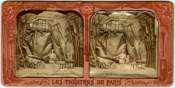 Stereokort, La muette de Portici 8, Sommeil de Fenella - SMV - S133a