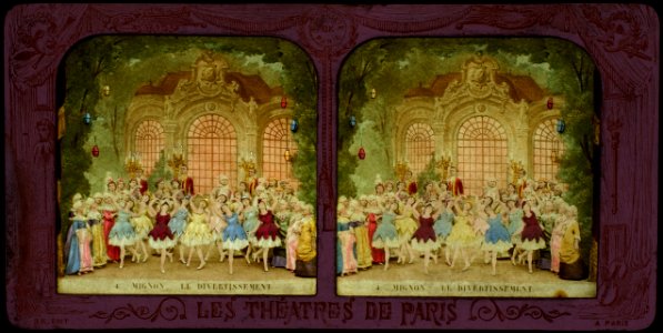 Stereokort, Mignon 4, Le divertissement - SMV - S82b