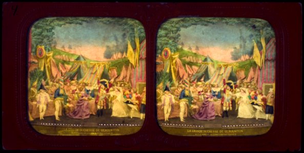 Stereokort, La Grande-Duchesse de Gérolstein 4, acte III, scène III - SMV - S123b
