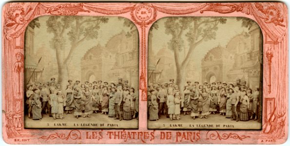 Stereokort, Lakmé 3, La légende du Paria - SMV - S75a
