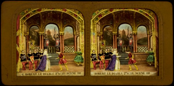 Stereokort, Robert le Diable 4, acte II, scène III - SMV - S106b