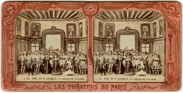 Stereokort, Le Pré aux Clercs 2, La Reine de Navarre - SMV - S86a