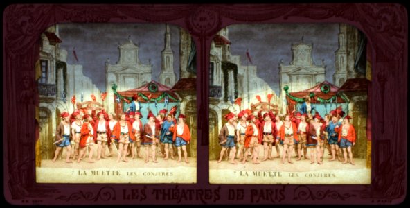 Stereokort, La muette de Portici 7, Les conjurés - SMV - S132b