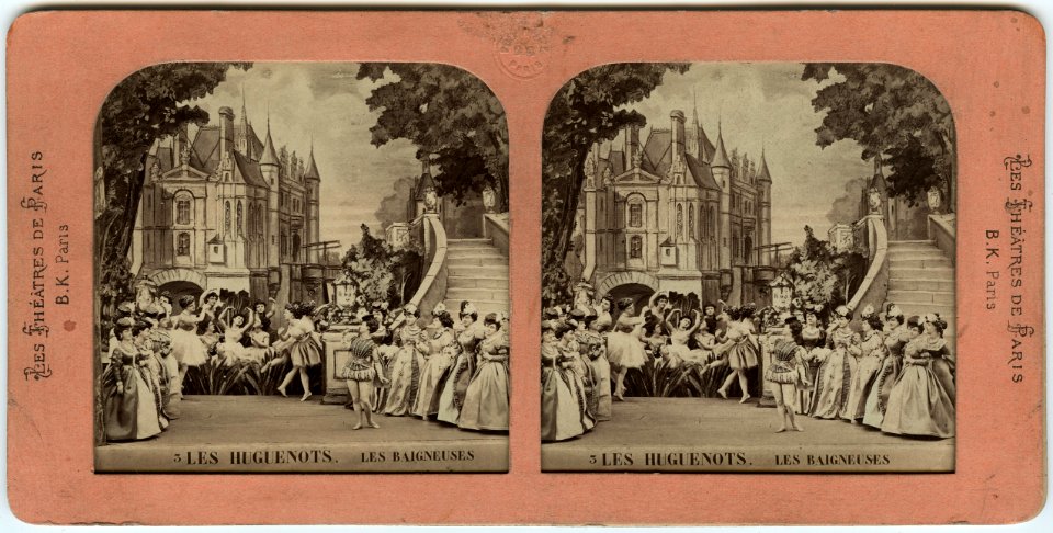 Stereokort, Les Huguenots 3, Les baigneuses - SMV - S52a