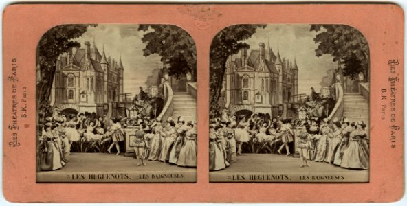 Stereokort, Les Huguenots 3, Les baigneuses - SMV - S52a