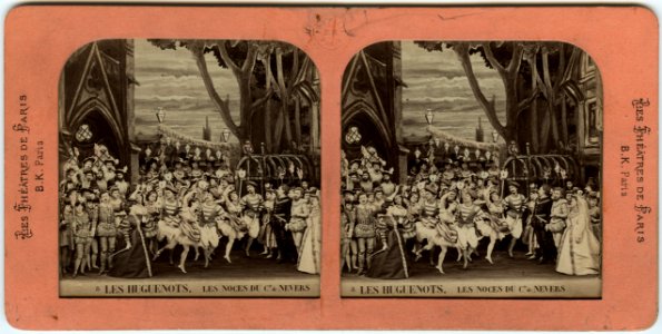 Stereokort, Les Huguenots 8, Les noces du Comte de Nevers - SMV - S56a