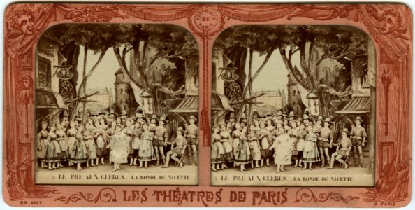 Stereokort, Le Pré aux Clercs 5, La Ronde de Nicette - SMV - S89a
