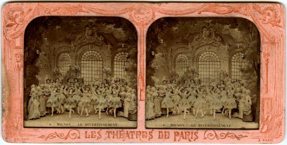 Stereokort, Mignon 4, Le divertissement - SMV - S82a