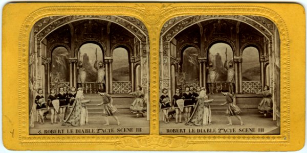 Stereokort, Robert le Diable 4, acte II, scène III - SMV - S106a