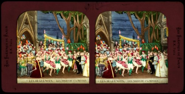 Stereokort, Les Huguenots 8, Les noces du Comte de Nevers - SMV - S56b