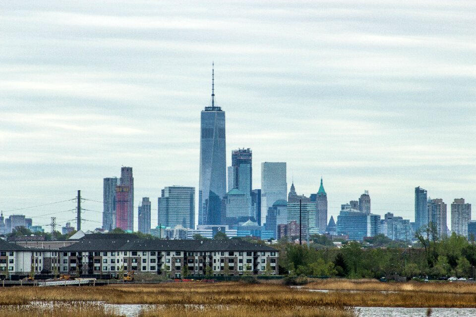 Cityscape architecture panoramic photo