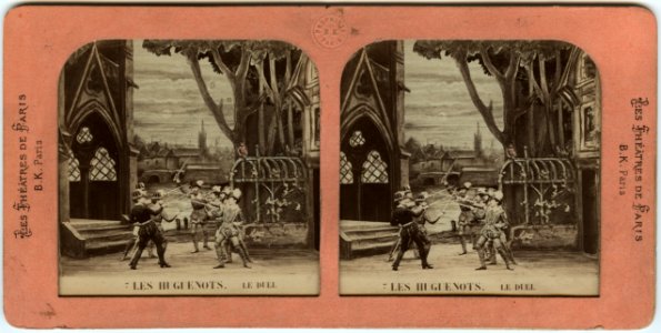 Stereokort, Les Huguenots 7, Le duel - SMV - S55a