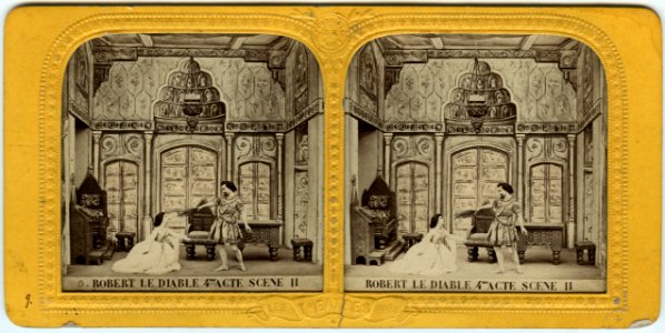 Stereokort, Robert le Diable 9, acte IV, scène II - SMV - S111a
