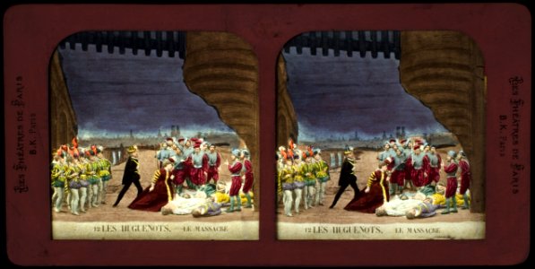 Stereokort, Les Huguenots 12, Le massacre - SMV - S60b