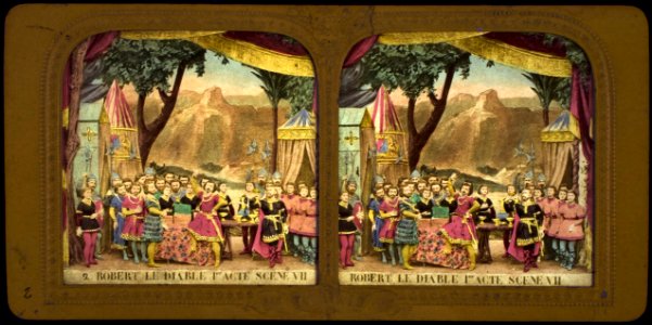 Stereokort, Robert le Diable 2, acte I, scène VII - SMV - S104b