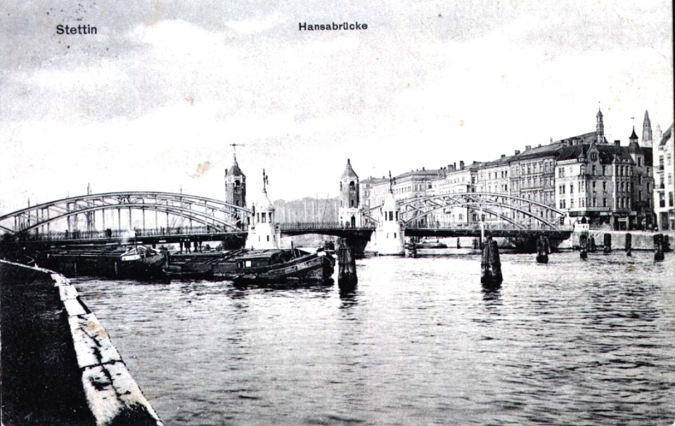 Stettin 1908 08 10 Hansabrücke a