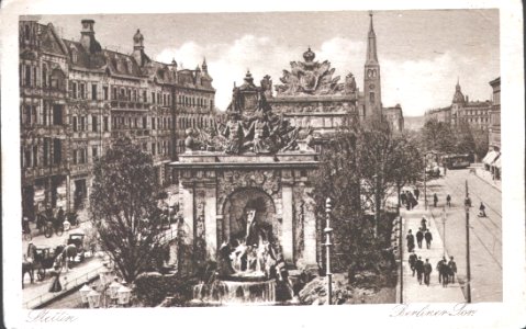 Stettin 1924 Berliner Tor a