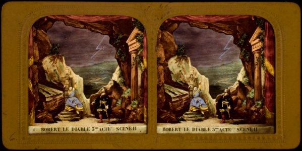 Stereokort, Robert le Diable 6, acte III, scène II - SMV - S108b