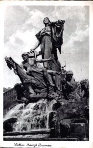 Stettin 1941 04 28 Manzel Brunnen a