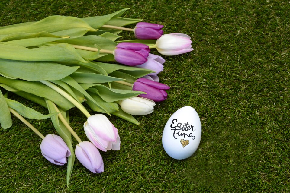 Happy easter decoration easter greeting