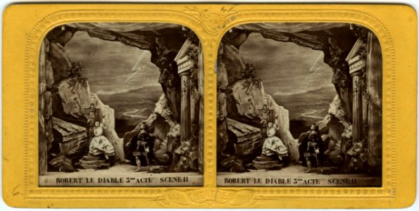 Stereokort, Robert le Diable 6, acte III, scène II - SMV - S108a