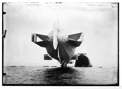 Stern of Zeppelin airship LCCN2014682127